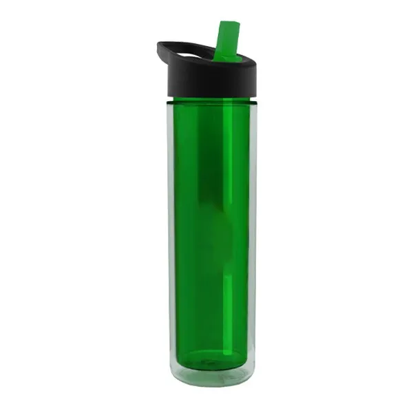 16 Oz. Chiller Insulated Bottle - Flip Straw Lid FC (Q652722)