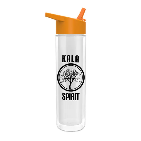 16 Oz. Chiller Insulated Bottle - Flip Straw Lid (Q782722)
