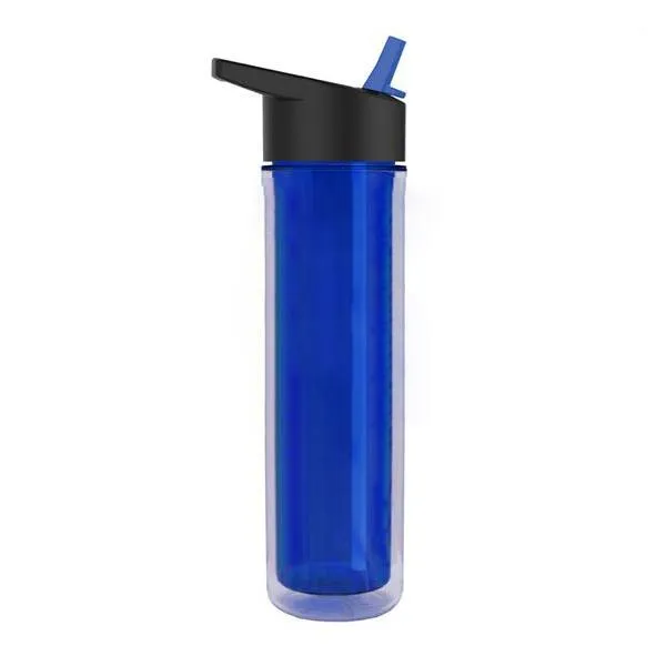 16 Oz. Chiller Insulated Bottle - Flip Straw Lid (Q782722)