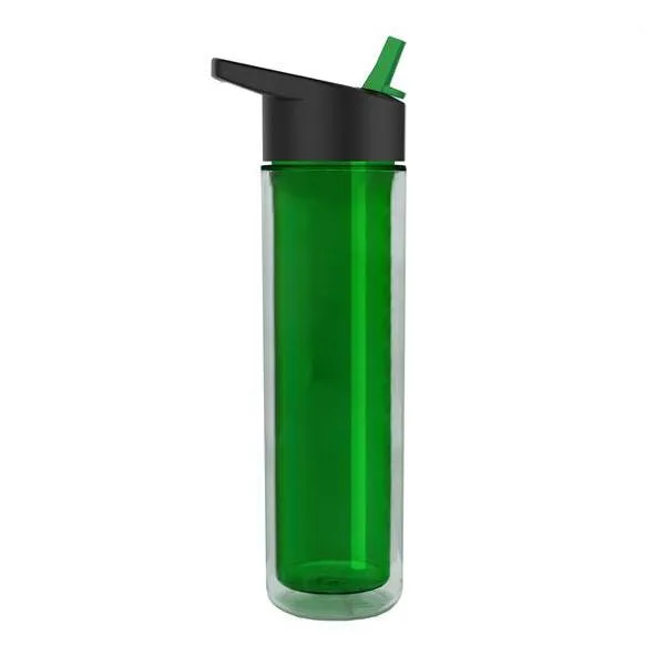 16 Oz. Chiller Insulated Bottle - Flip Straw Lid (Q782722)