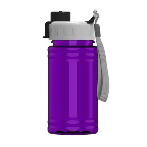 16 Oz. UpCycle - Mini RPet Bottle - Quick Snap Lid (Q892722)