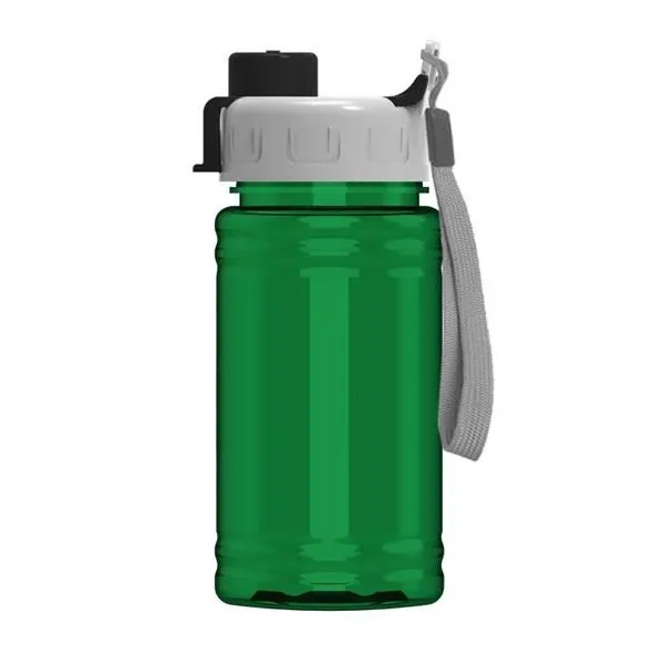 16 Oz. UpCycle - Mini RPet Bottle - Quick Snap Lid (Q892722)