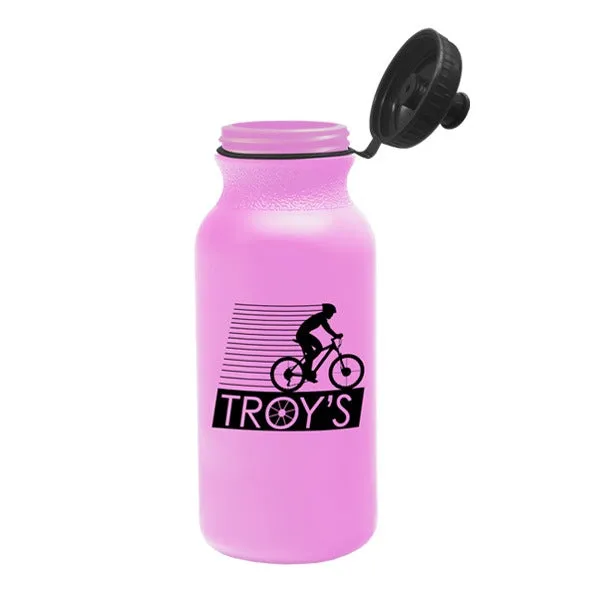 20 Oz. Omni - Bike Bottles - Tethered Push-Pull Cap (Q812722)
