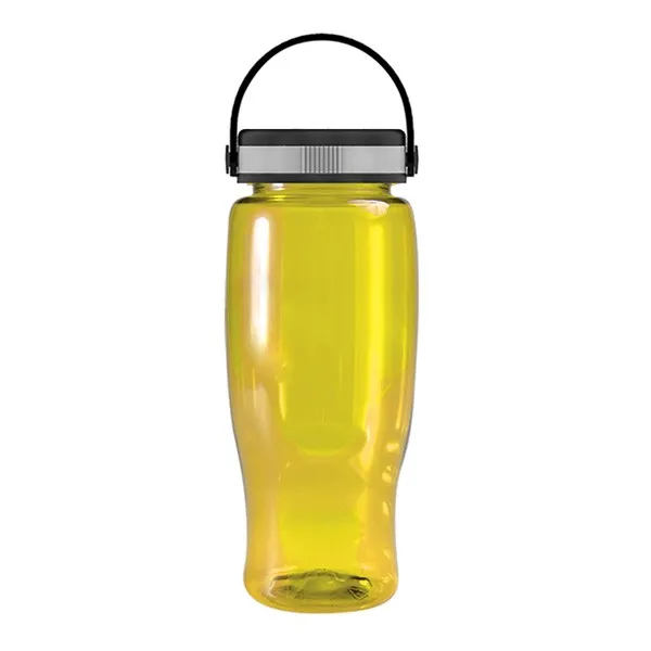 27 Oz. Poly-Pure Transparent Bottle - EZ-Grip Lid (Q212722)