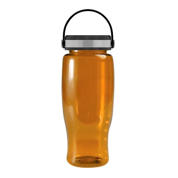 27 Oz. Poly-Pure Transparent Bottle - EZ-Grip Lid (Q212722)