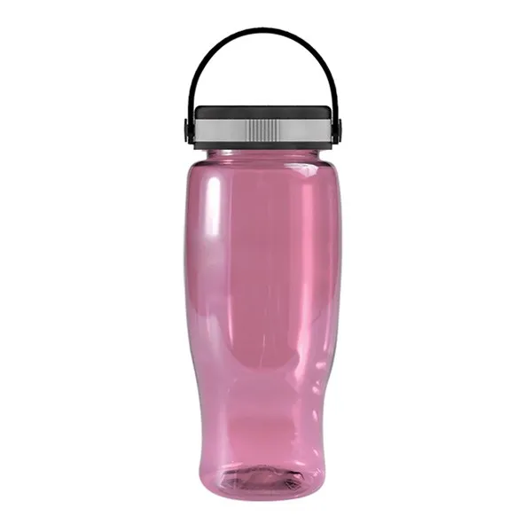 27 Oz. Poly-Pure Transparent Bottle - EZ-Grip Lid (Q212722)