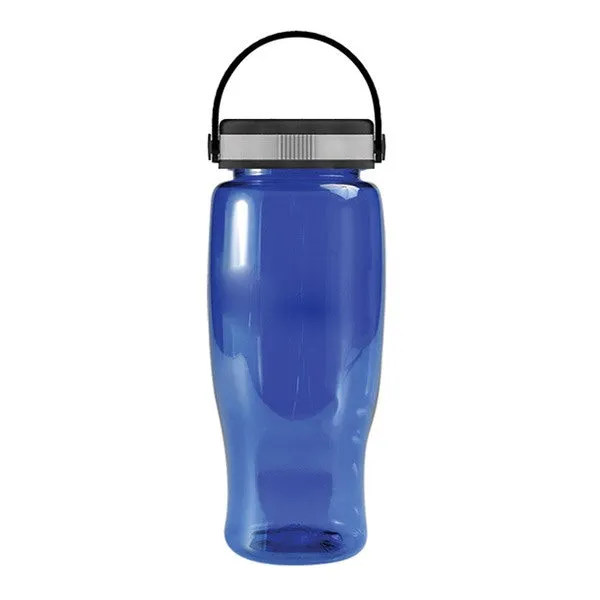 27 Oz. Poly-Pure Transparent Bottle - EZ-Grip Lid (Q212722)