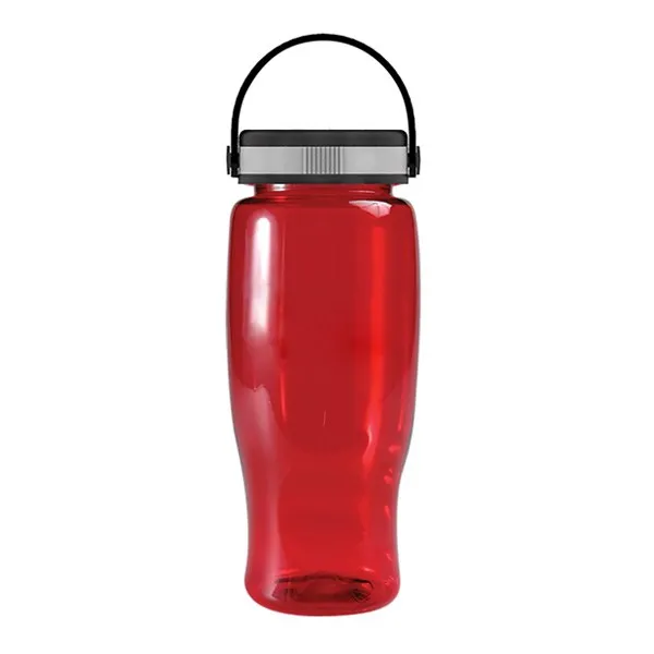 27 Oz. Poly-Pure Transparent Bottle - EZ-Grip Lid (Q212722)