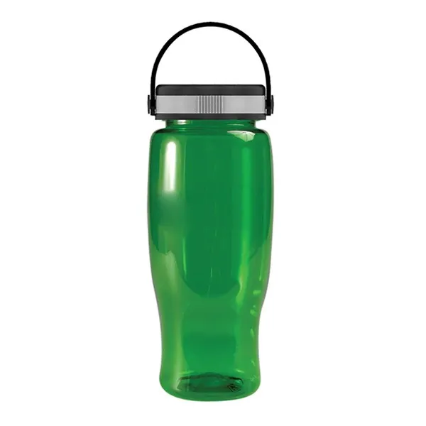 27 Oz. Poly-Pure Transparent Bottle - EZ-Grip Lid (Q212722)