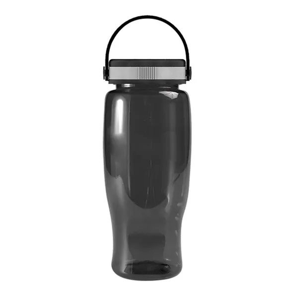27 Oz. Poly-Pure Transparent Bottle - EZ-Grip Lid (Q212722)