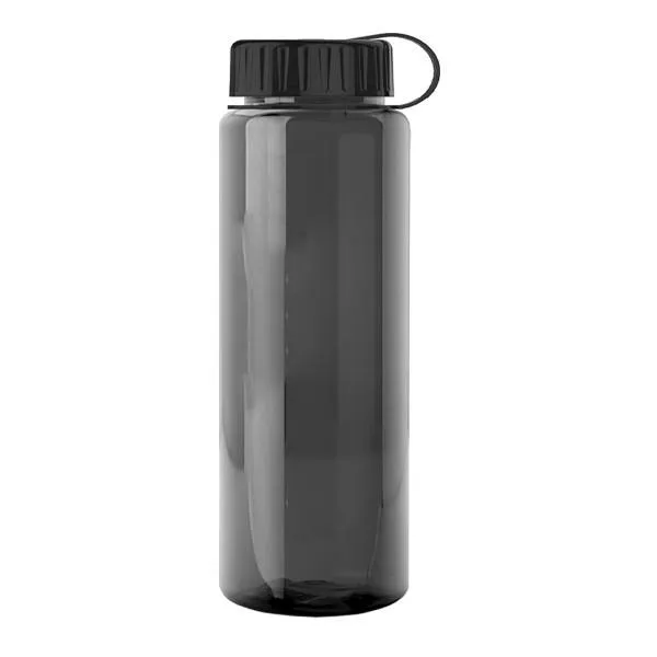 32 Oz. Guzzler Trans. Bottle -Tethered Lid (Q363722)