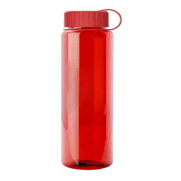 32 Oz. Guzzler Trans. Bottle -Tethered Lid (Q363722)