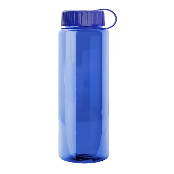 32 Oz. Guzzler Trans. Bottle -Tethered Lid (Q363722)