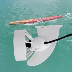 380W Electric Motorized Surfboard, Surf & SUP Fin Battery Electric Fin Stand Up Paddle Board Motor Surf Board, 24V Kayak Surfboard Rechargable Jet Powered Surfboard Kit