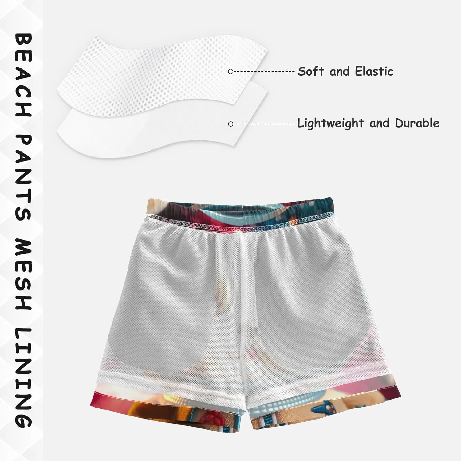 Black and White Cow Print Boys Beach Shorts Swim Trunks Toddler Bathing Suit Swimsuit Kids Swimwear