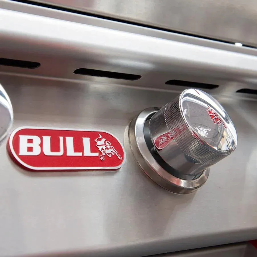 Bull Steer 25" 3-Burner Stainless Steel Natural Gas Grill