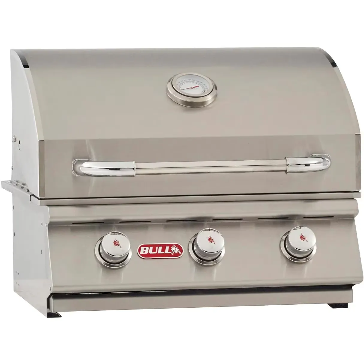 Bull Steer 25" 3-Burner Stainless Steel Natural Gas Grill