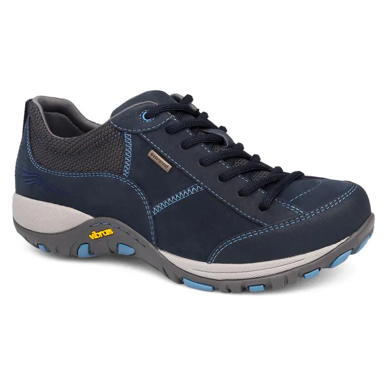Dansko Women's Paisley Waterproof Sneaker (Wide) - Navy