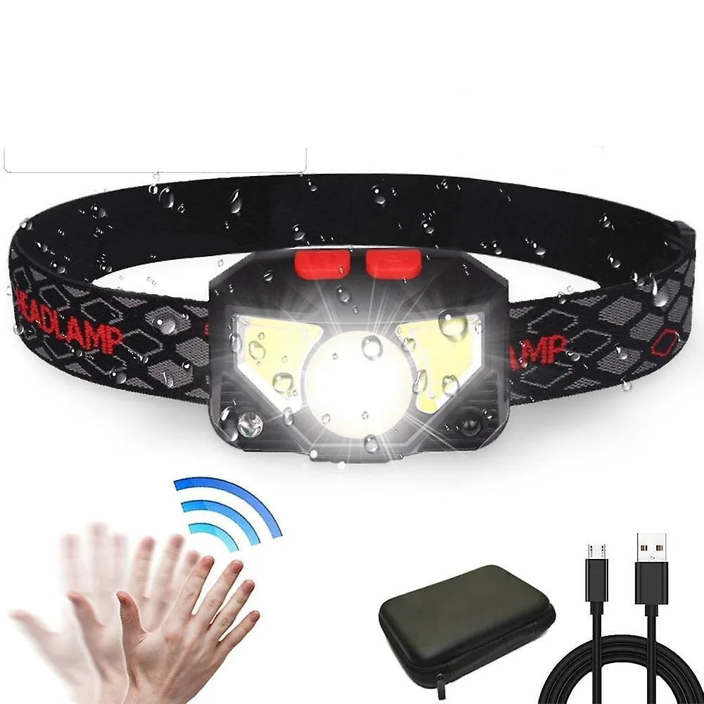 Flashlights Headlamps Rechargeable Body Motion sensor Headlight