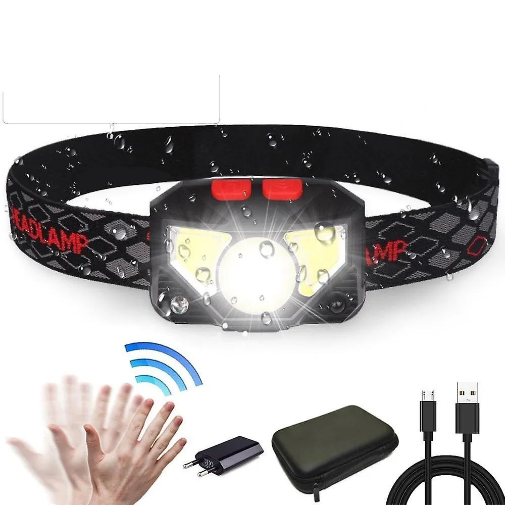 Flashlights Headlamps Rechargeable Body Motion sensor Headlight