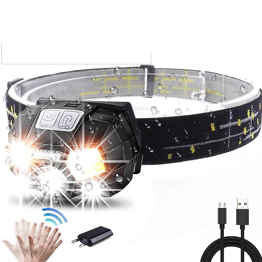 Flashlights Headlamps Rechargeable Body Motion sensor Headlight