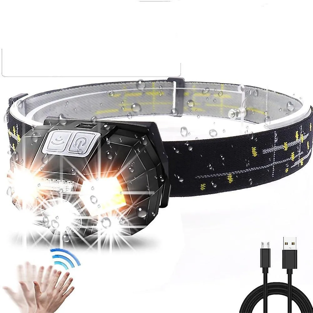 Flashlights Headlamps Rechargeable Body Motion sensor Headlight