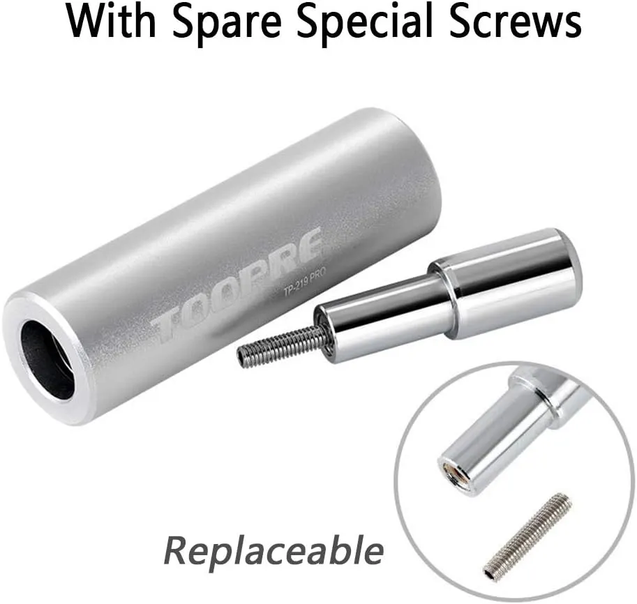 GOLDEAL TOOPRE Bicycle Fork Star Nut Setting Installer with Free Spare Special Screw and 1 Free Star Nut for 7/8",1",1-1/8"