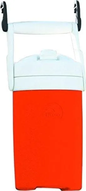 Igloo Sport Cooler with Hooks, Orange, 1/2 gal