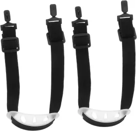 KICHOUSE Safety Helmet Chin Strap Holder Multi-point Adjustment Chin Cups for Hard Hat Industrial Sports Use