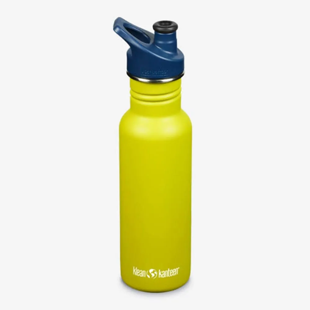 Klean Kanteen 18oz 532ml Classic Water Bottle Sport Cap