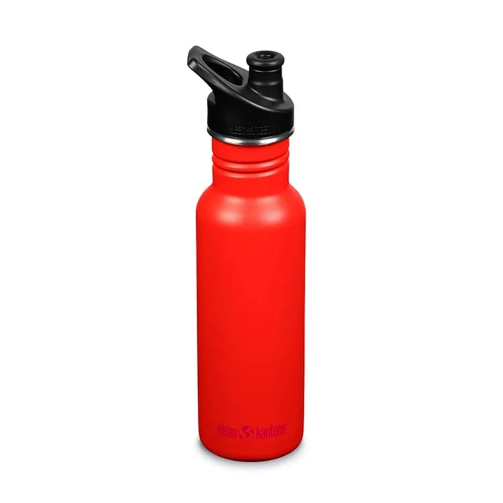 Klean Kanteen 18oz 532ml Classic Water Bottle Sport Cap