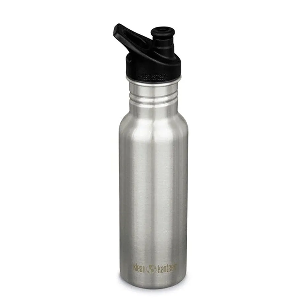 Klean Kanteen 18oz 532ml Classic Water Bottle Sport Cap