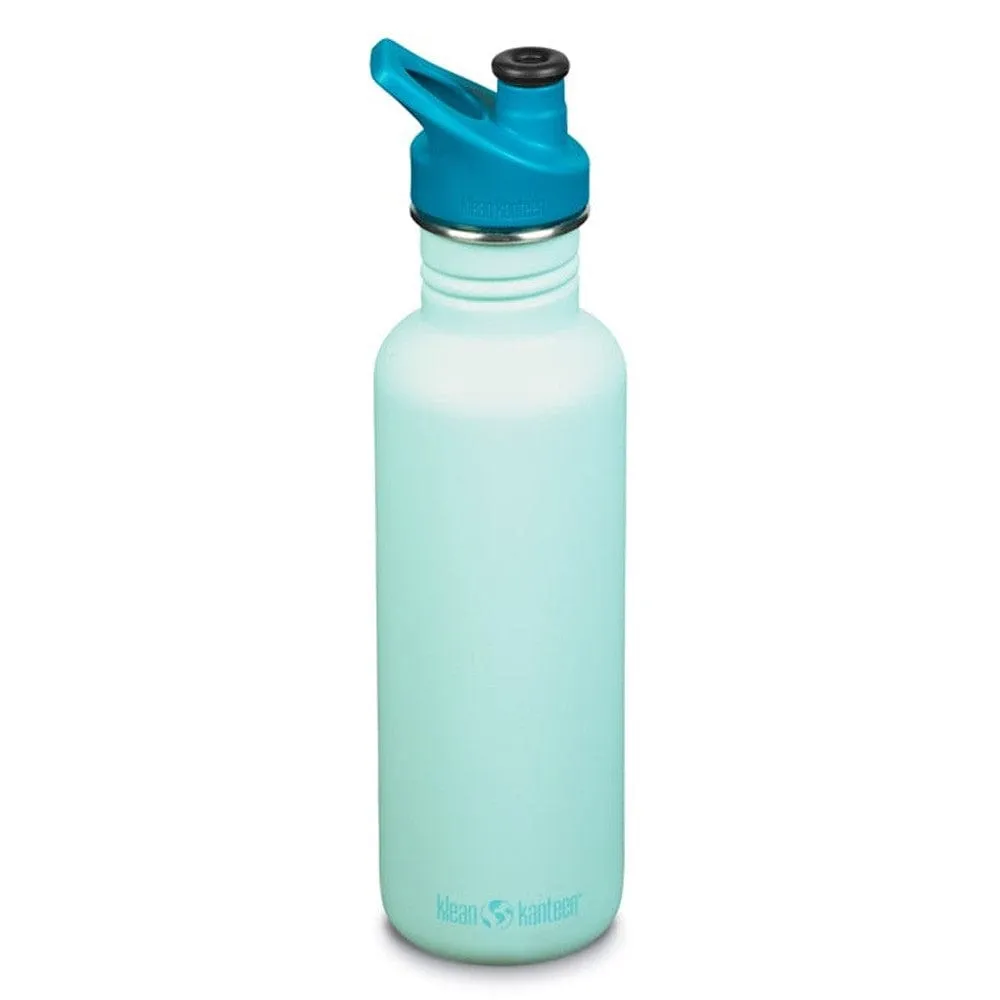 Klean Kanteen 27oz 800ml Classic Water Bottle Sport Cap