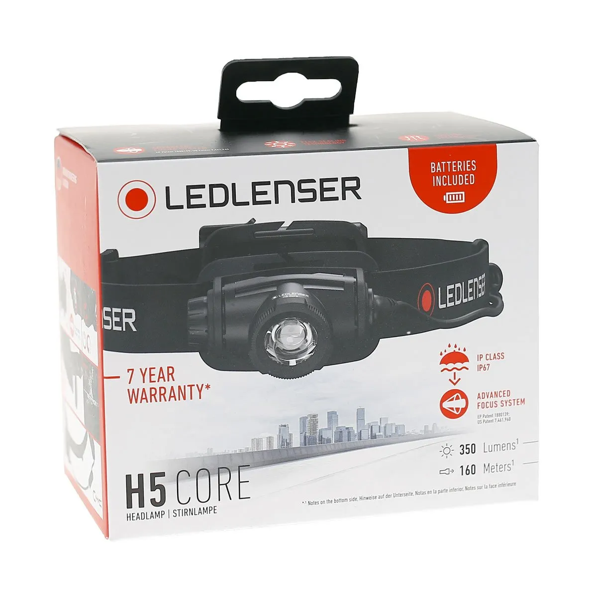 Ledlenser H5 Core Headlamp with Box