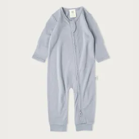 Merino Footless All in One | Periwinkle