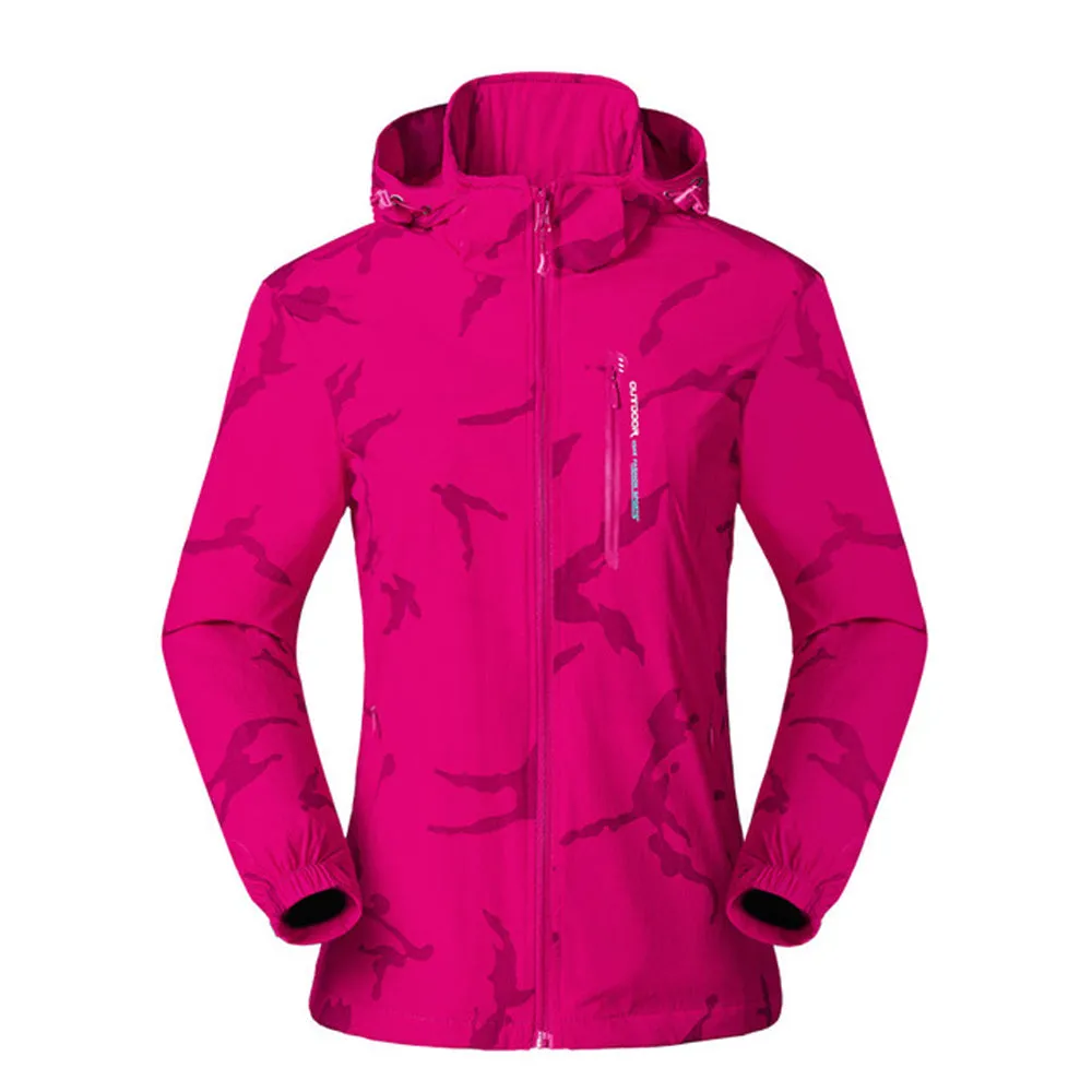 Sidiou Group Unisex Windproof Camouflage Hiking Jackets
