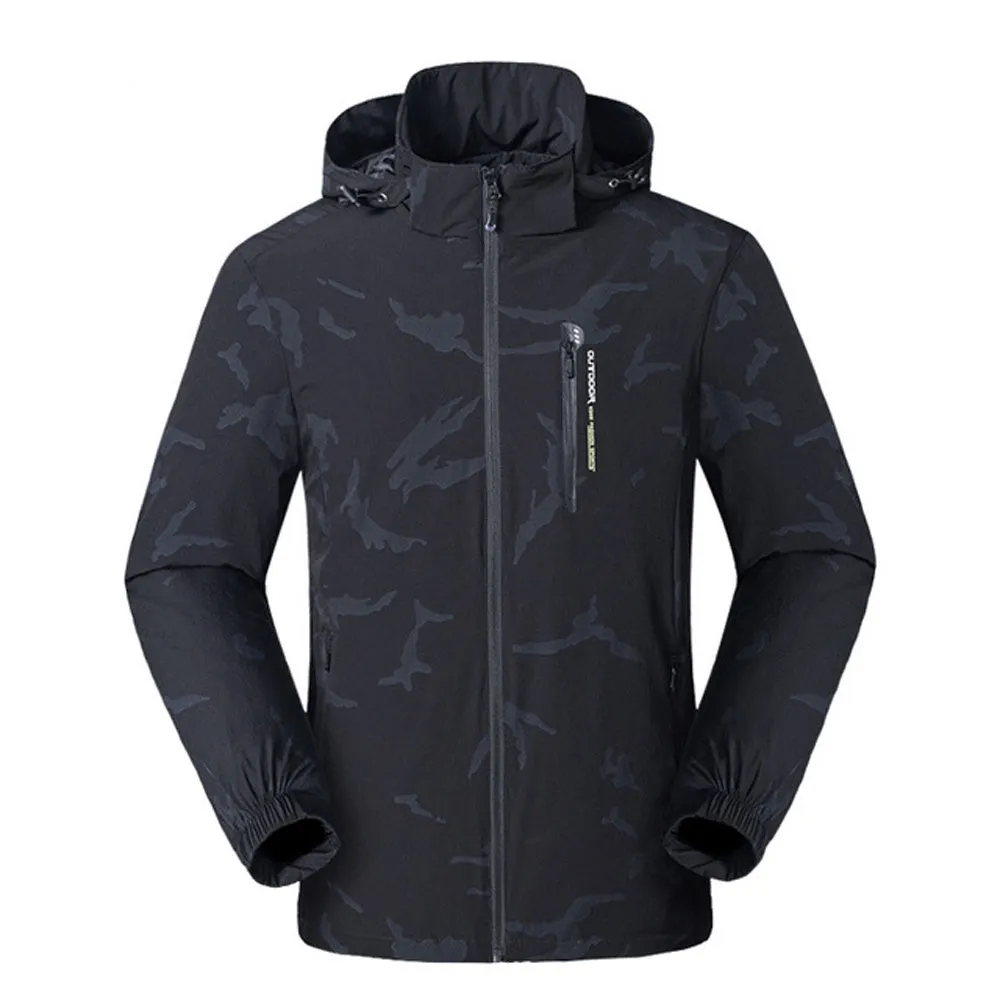 Sidiou Group Unisex Windproof Camouflage Hiking Jackets