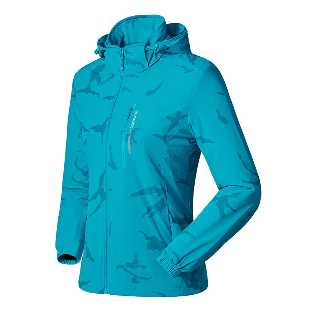 Sidiou Group Unisex Windproof Camouflage Hiking Jackets