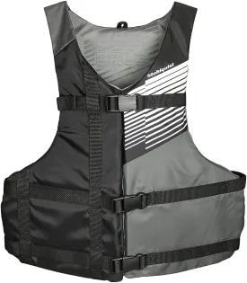 Stohlquist FIT Adult Life Jacket, US Coast Guard Approved Type III Life Vest, PFD for Men and Women, Easily Adjustable, Lightweight and High Buoyancy - Universal Fit (30-52" Chest)