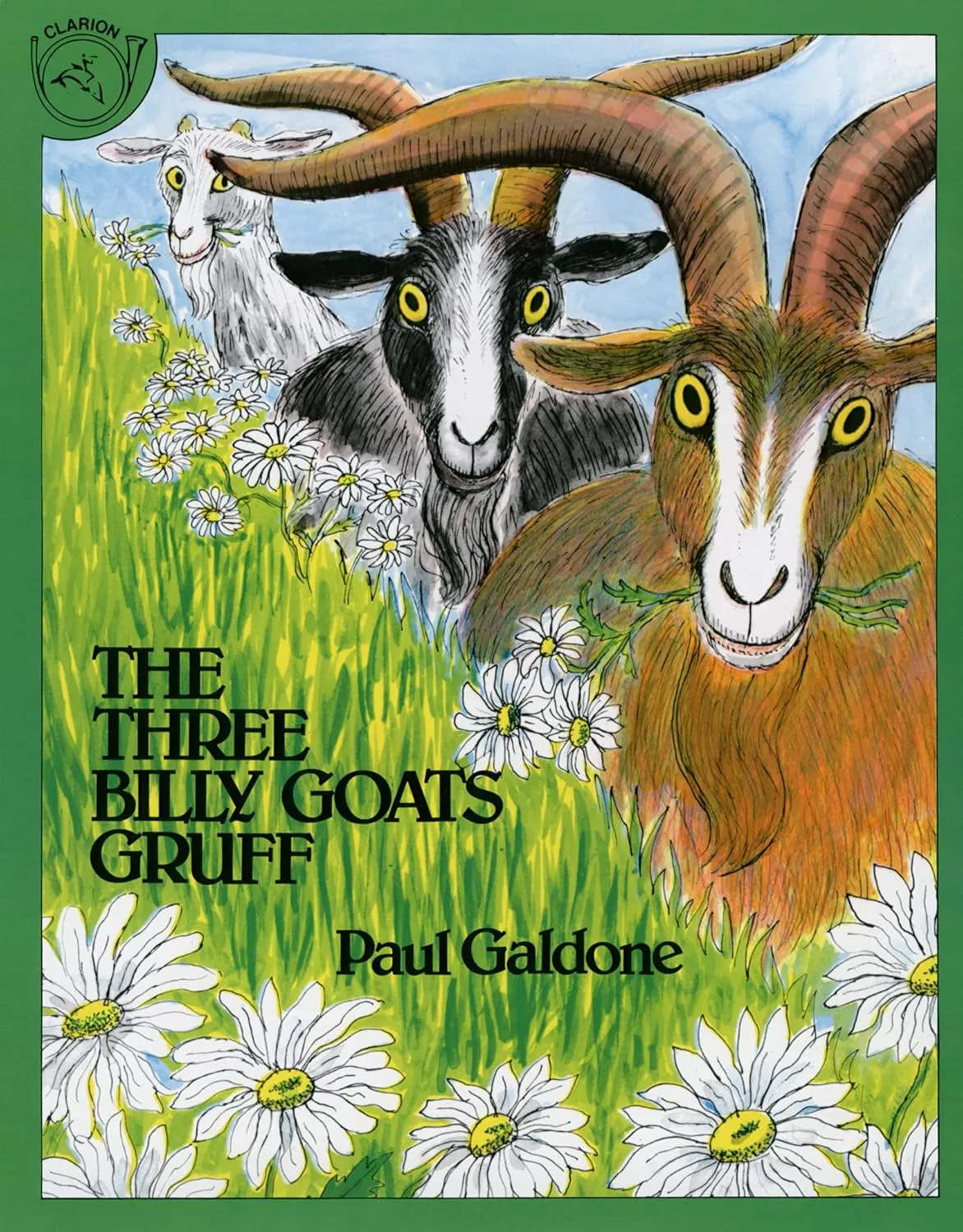 The Three Billy Goats Gruff (Paul Galdone Nursery Classic) Paperback  Picture Book, September 15, 1981