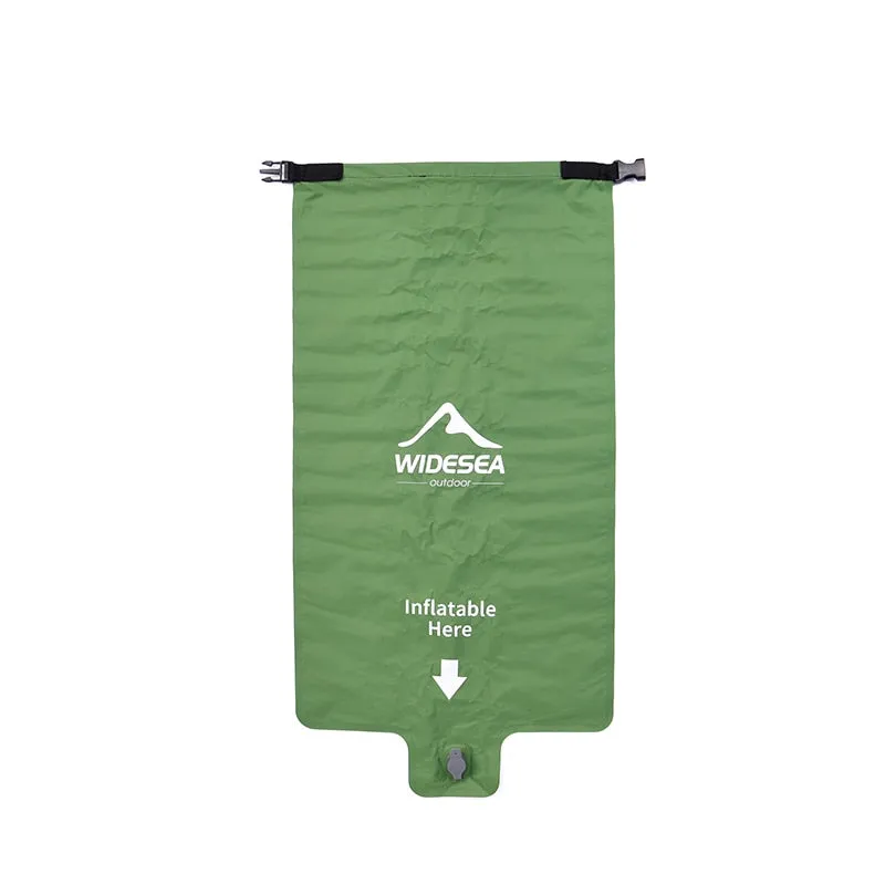 Widesea Camping Inflatable Bag Ultralight Portable Folding Air Bag for Sleeping Pad